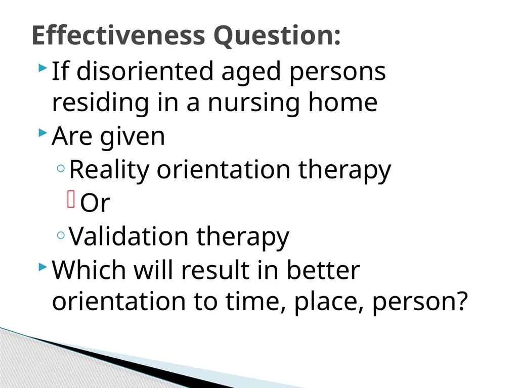 Evidence Based Social Work Practice (EBSWP) - slide 29 of 114