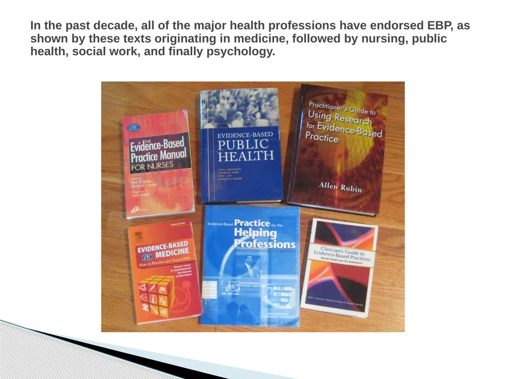 Evidence Based Social Work Practice (EBSWP) - slide 44 of 114