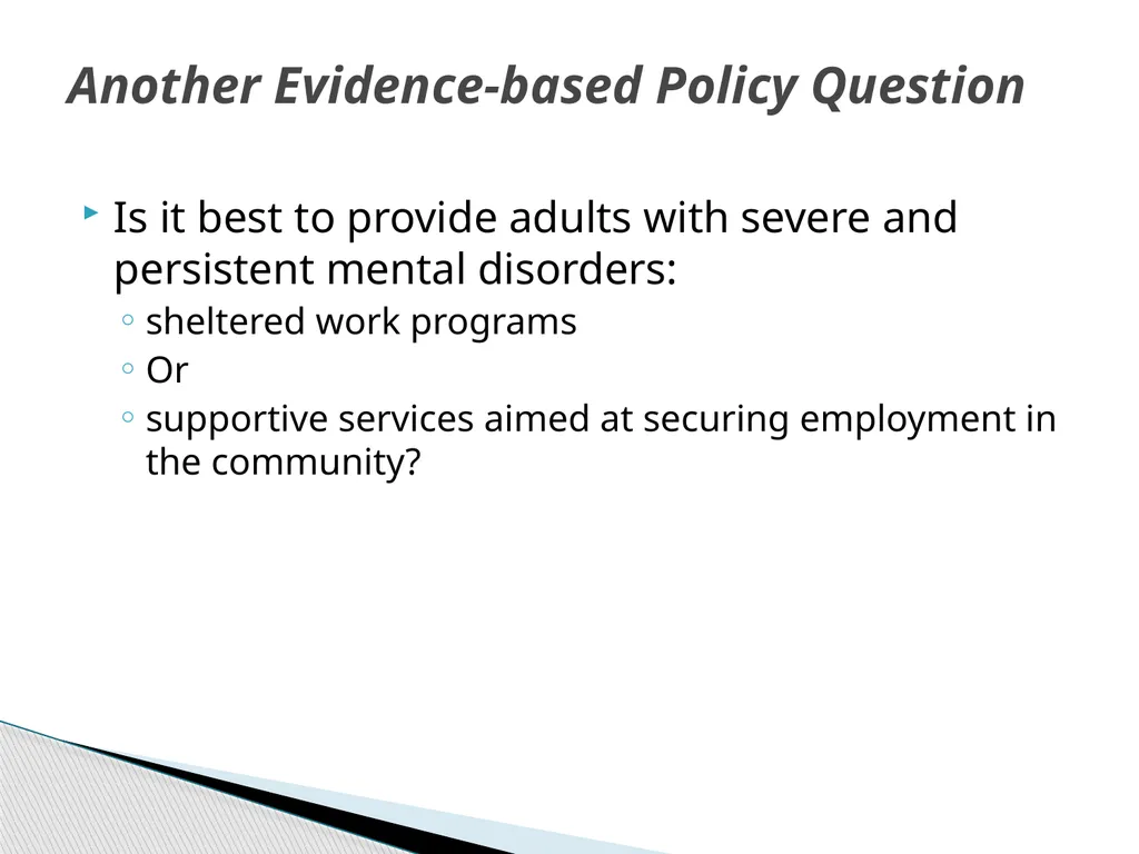 Evidence Based Social Work Practice (EBSWP) - slide 8 of 114