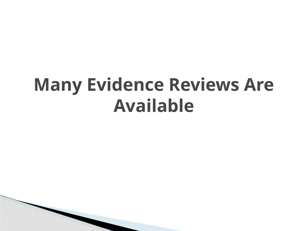 Evidence Based Social Work Practice (EBSWP) - slide 66 of 114