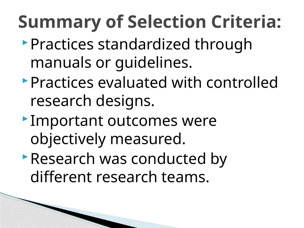 Evidence Based Social Work Practice (EBSWP) - slide 83 of 114