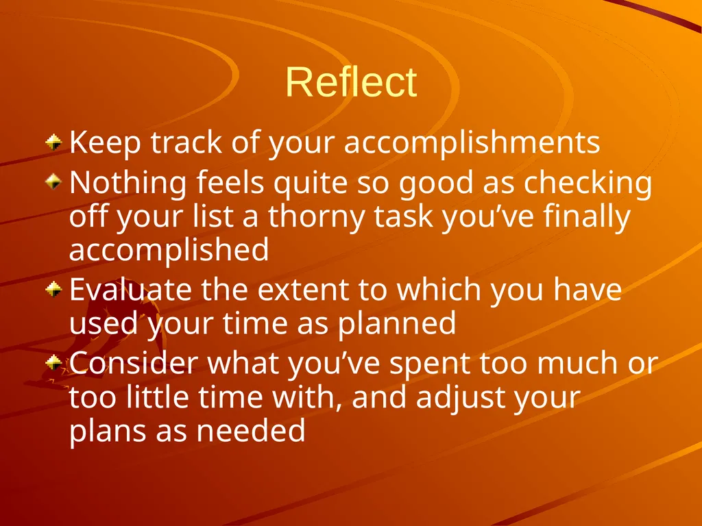 Time Management A survival guide for School - slide 9 of 18