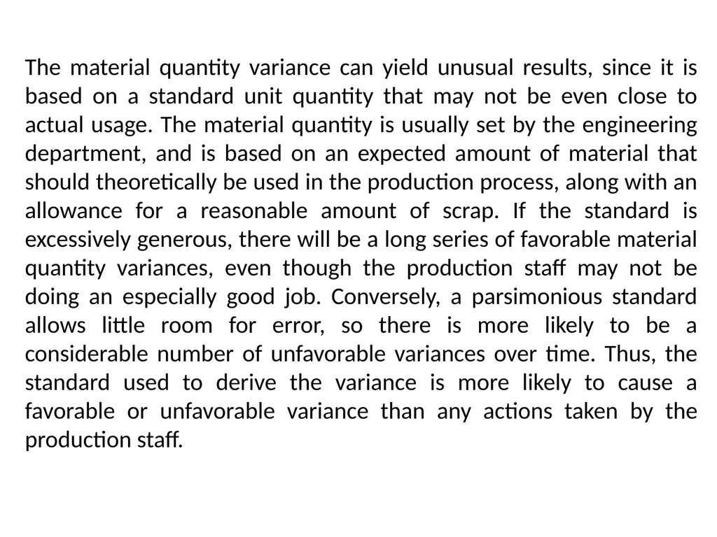 Material quantity variance M.VIJAYASEKARAM A - slide 5 of 5