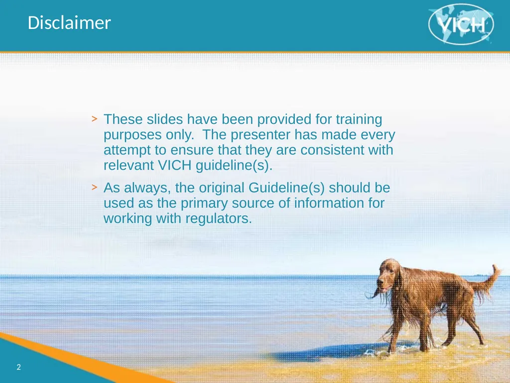 Waiving Target Animal Batch Safety Testing for - slide 2 of 18
