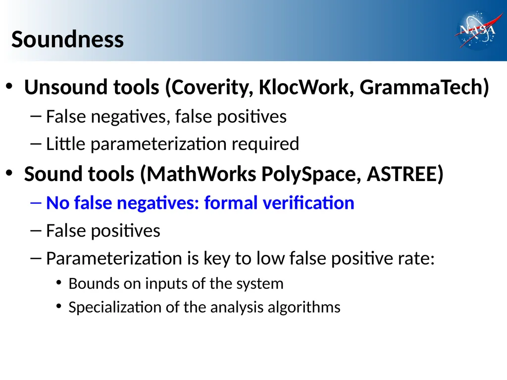 Scalable and Flexible Static Analysis of - slide 6 of 23