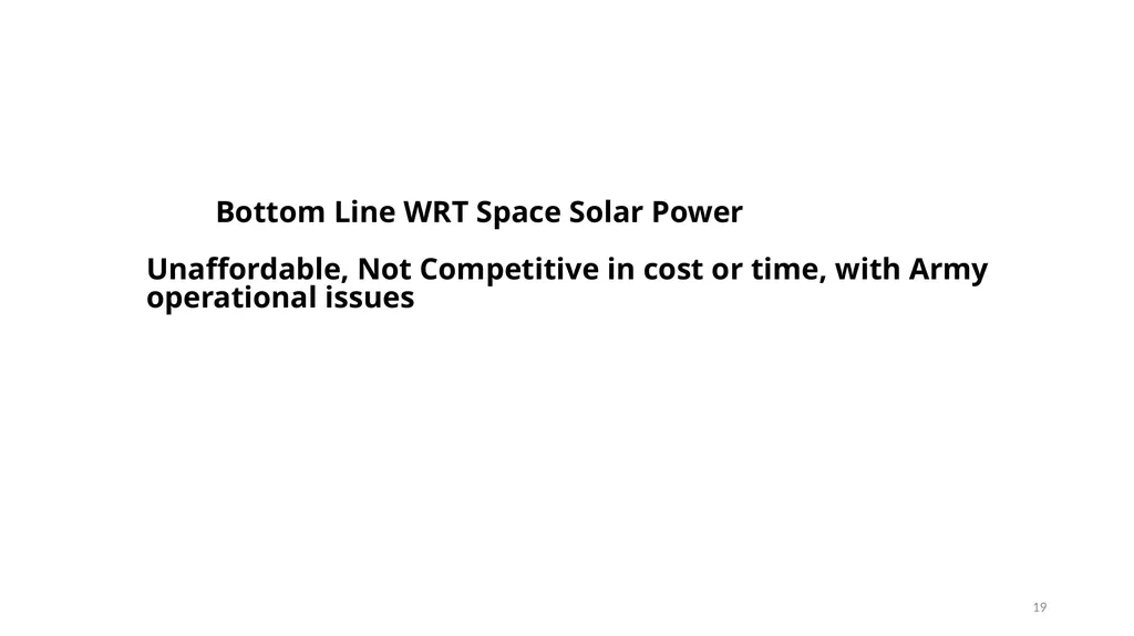 Emerging Solutions for High-Energy-Density, - slide 19 of 19