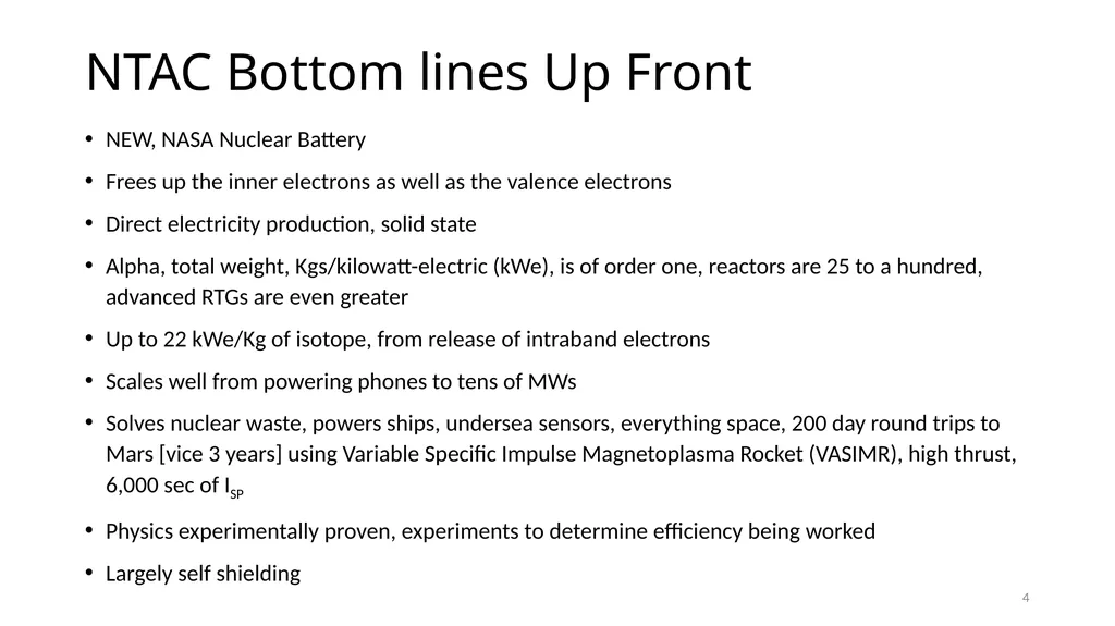 Emerging Solutions for High-Energy-Density, - slide 4 of 19