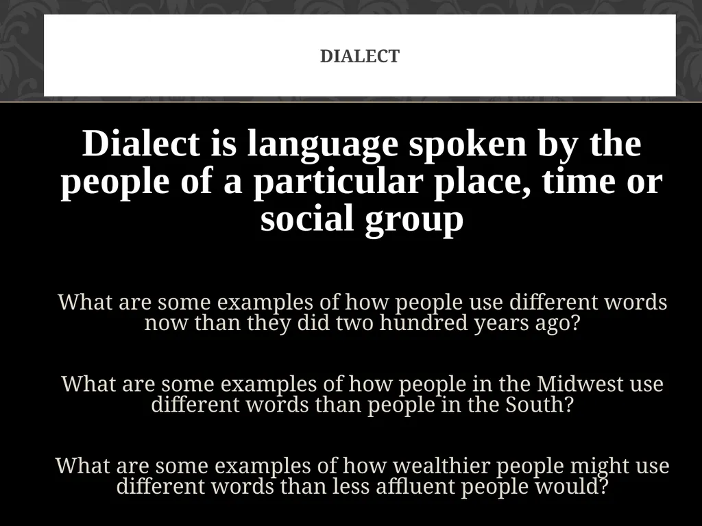 Formal Vs. Colloquial Voice & audience What is - slide 22 of 29