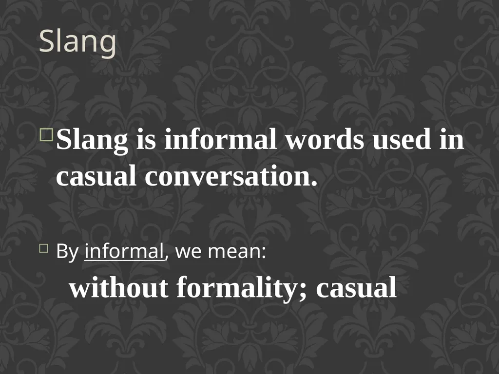 Formal Vs. Colloquial Voice & audience What is - slide 28 of 29