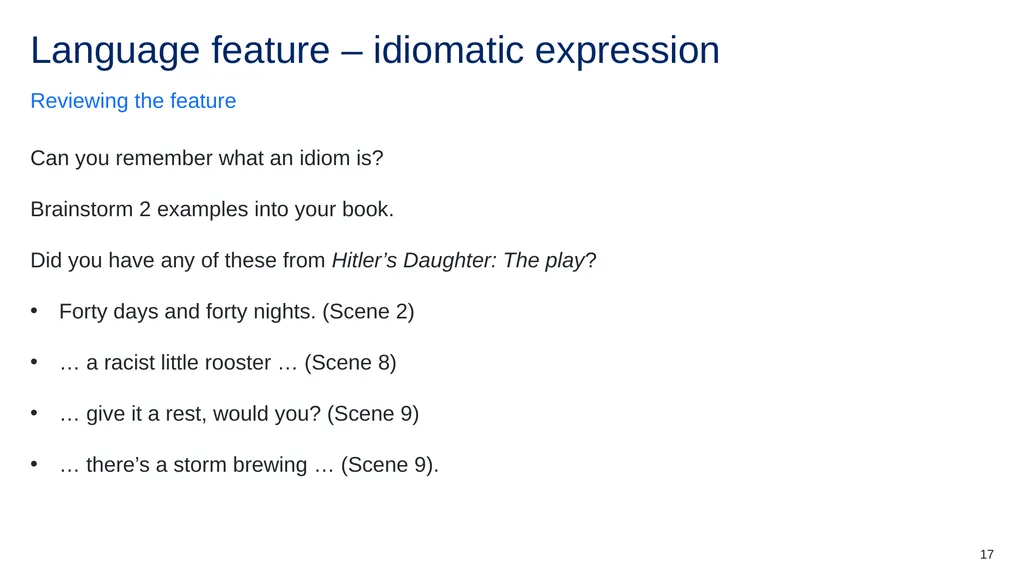 Instructions for use This resource is not a - slide 17 of 38