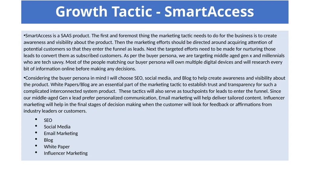 Smart Access: Building Access Company Overview of - slide 19 of 21