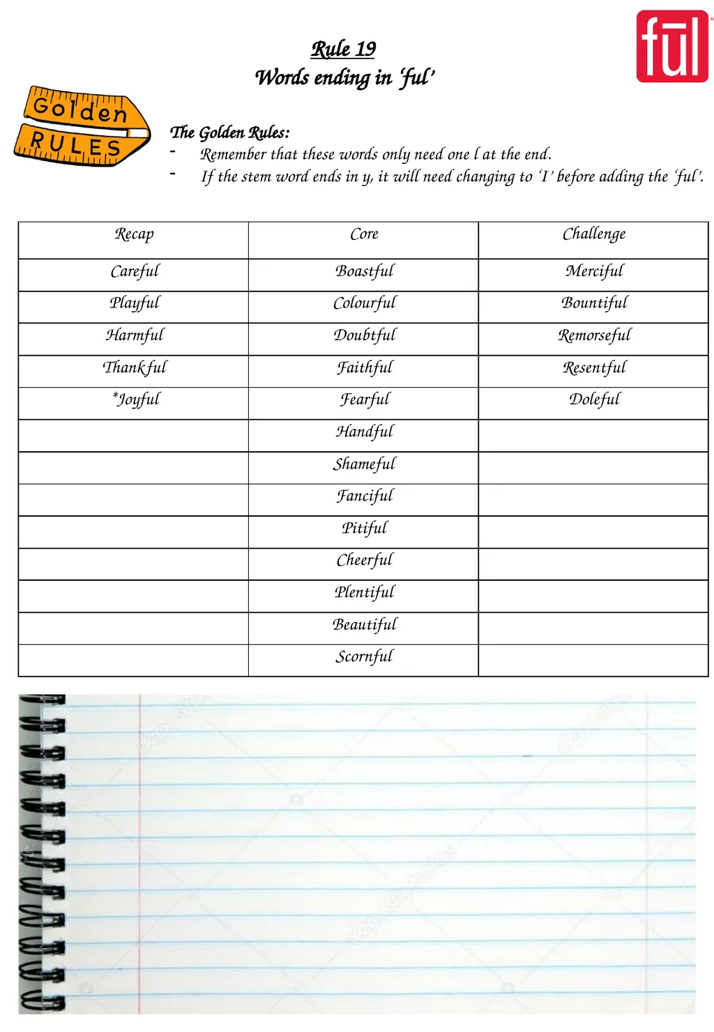 Spelling for success Name: English teacher: - slide 9 of 11