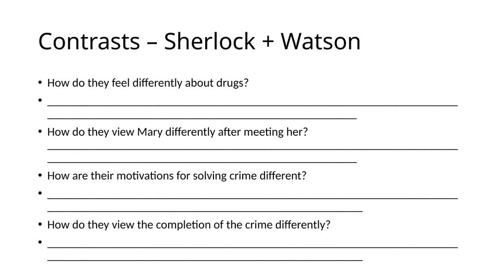 Work through the activities here to help you be - slide 18 of 32