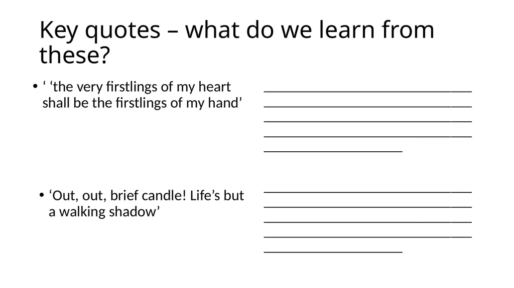 Work through the activities here to help you be - slide 15 of 32