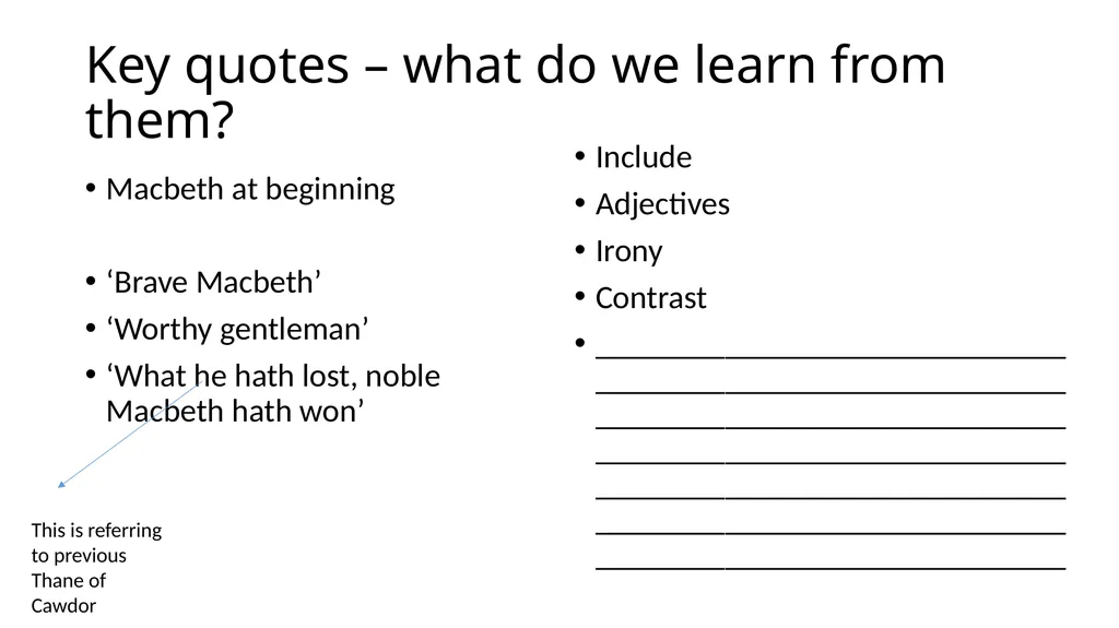 Work through the activities here to help you be - slide 6 of 32