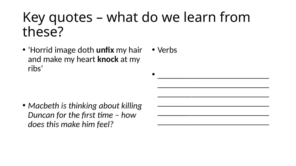 Work through the activities here to help you be - slide 7 of 32