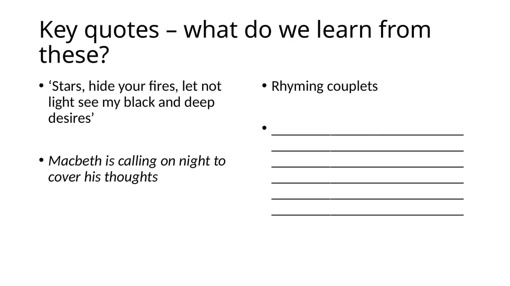 Work through the activities here to help you be - slide 8 of 32