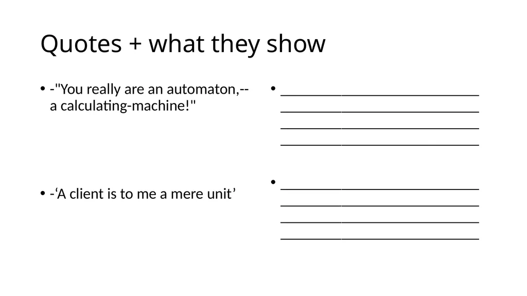 Work through the activities here to help you be - slide 22 of 32