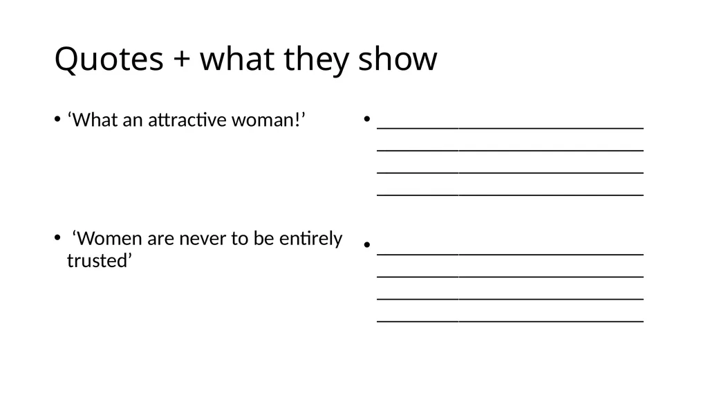 Work through the activities here to help you be - slide 28 of 32