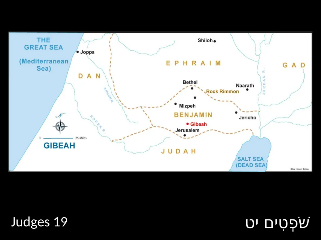 Judges 19 שֹׁפְטִים יט Judges 19:1 וַיְהִי֙ - slide 1 of 35