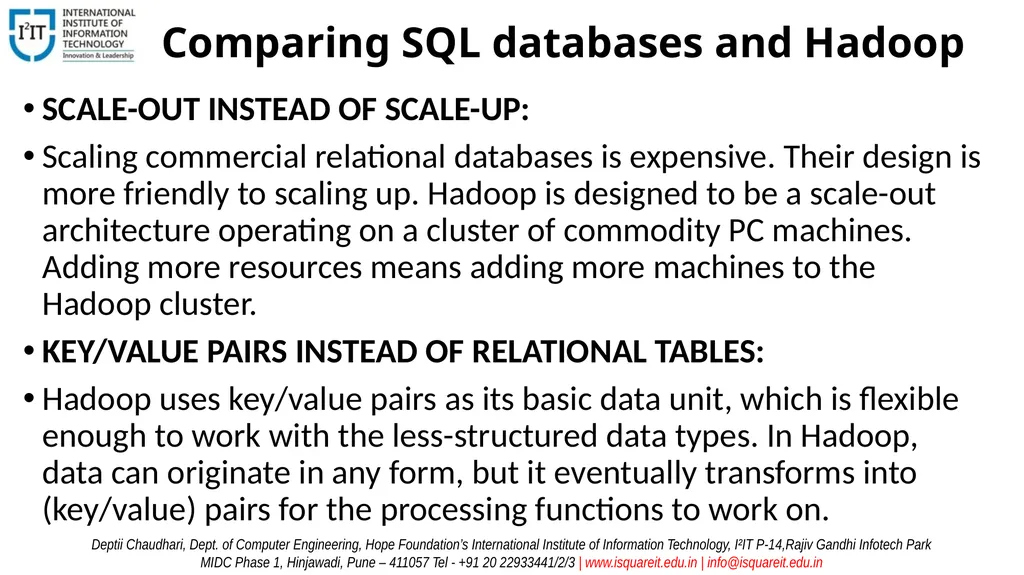Database Management Systems Unit – VI Introduction - slide 15 of 39