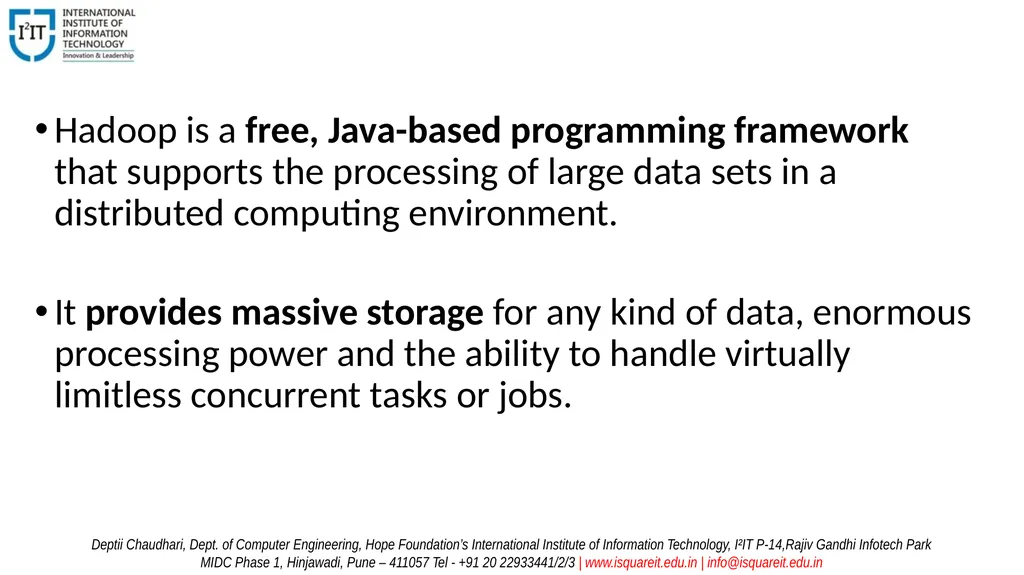 Database Management Systems Unit – VI Introduction - slide 12 of 39