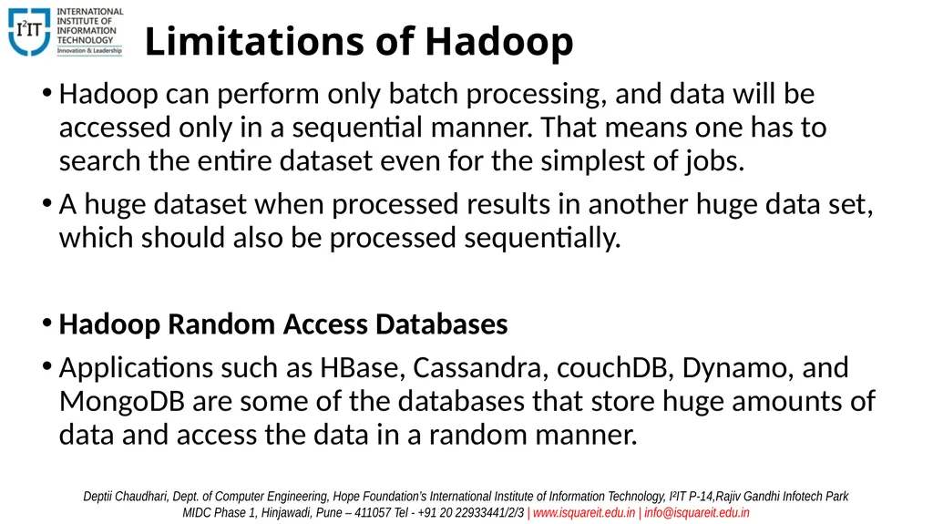 Database Management Systems Unit – VI Introduction - slide 24 of 39
