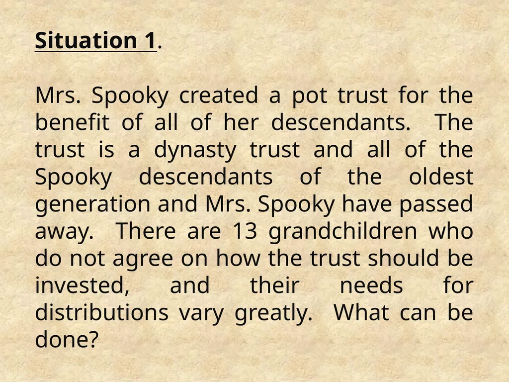 Creative solutions for complex situations – how - slide 2 of 21