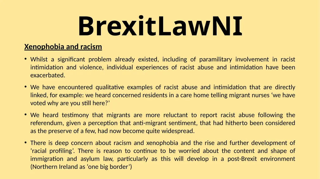 BrexitLawNI Brexit and Northern Ireland: The - slide 28 of 41