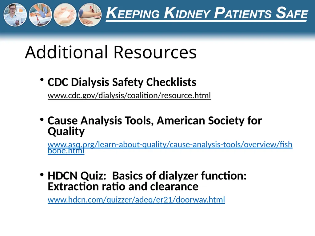 Preventing the Use of Incorrect Dialysate or - slide 27 of 27