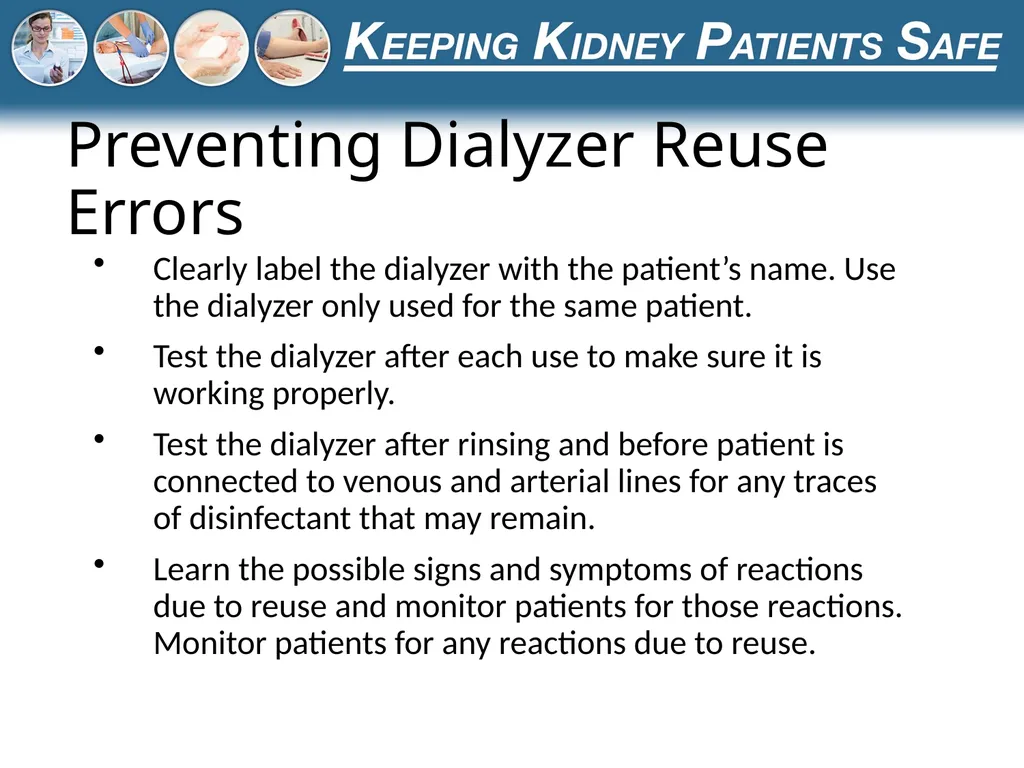 Preventing the Use of Incorrect Dialysate or - slide 14 of 27