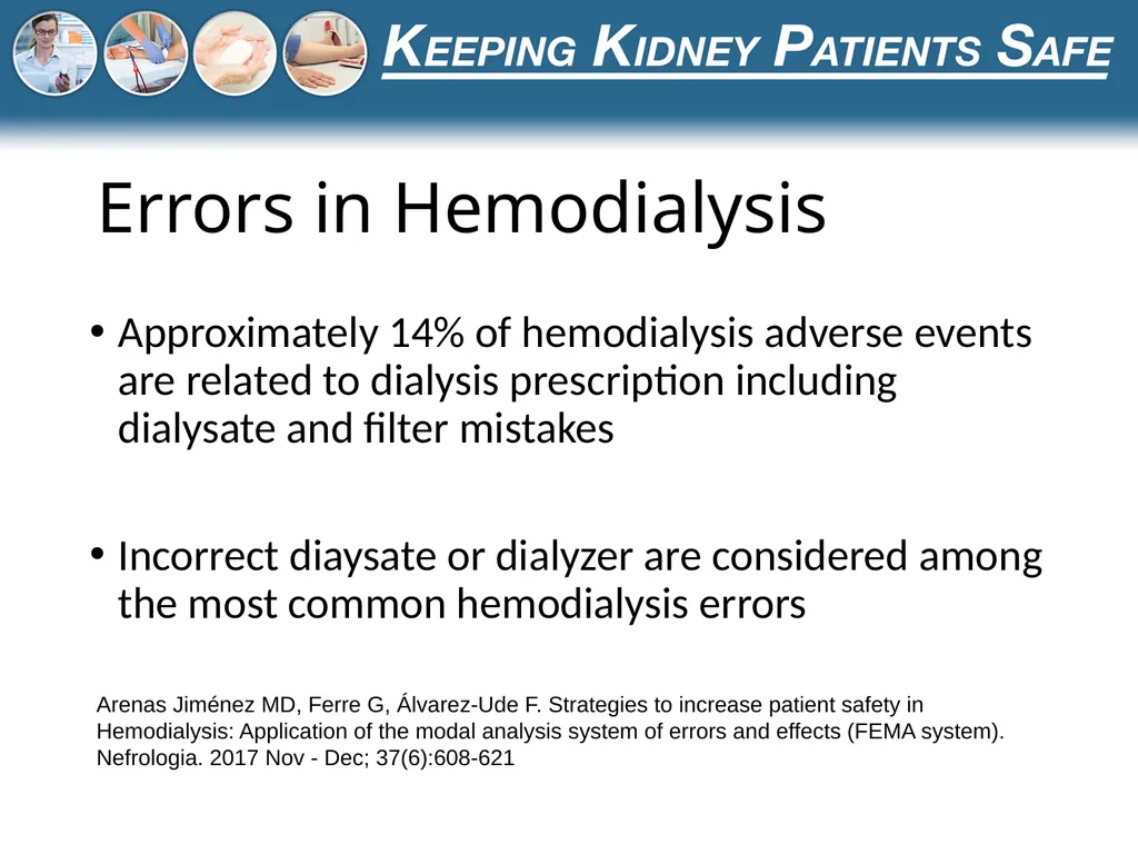 Preventing the Use of Incorrect Dialysate or - slide 7 of 27