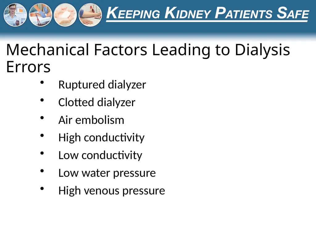 Preventing the Use of Incorrect Dialysate or - slide 9 of 27