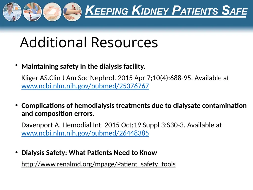 Preventing the Use of Incorrect Dialysate or - slide 26 of 27