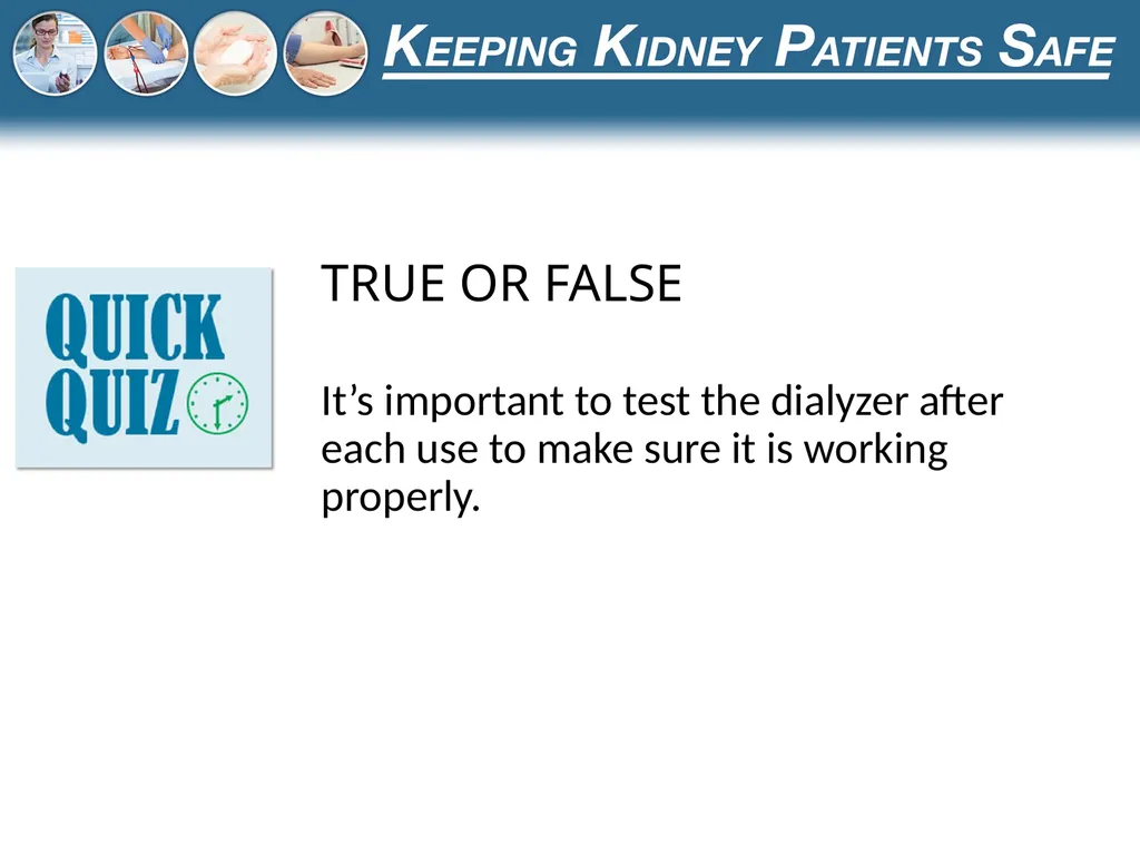 Preventing the Use of Incorrect Dialysate or - slide 24 of 27