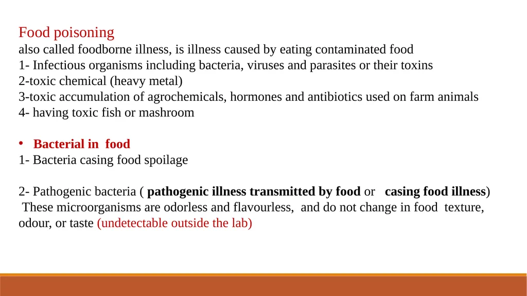 Food Inspection and Preservation Dr. Aseel MH Abed - slide 5 of 21
