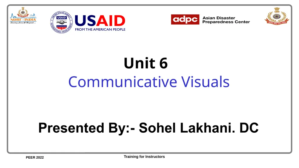 Unit 6 Communicative Visuals Unit 6 Objectives - slide 1 of 44