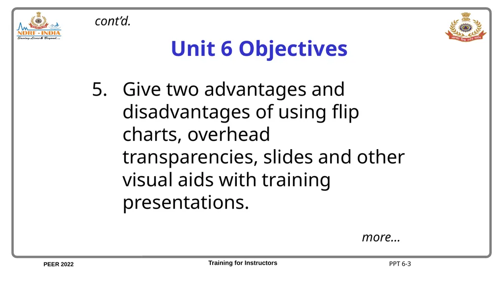 Unit 6 Communicative Visuals Unit 6 Objectives - slide 4 of 44