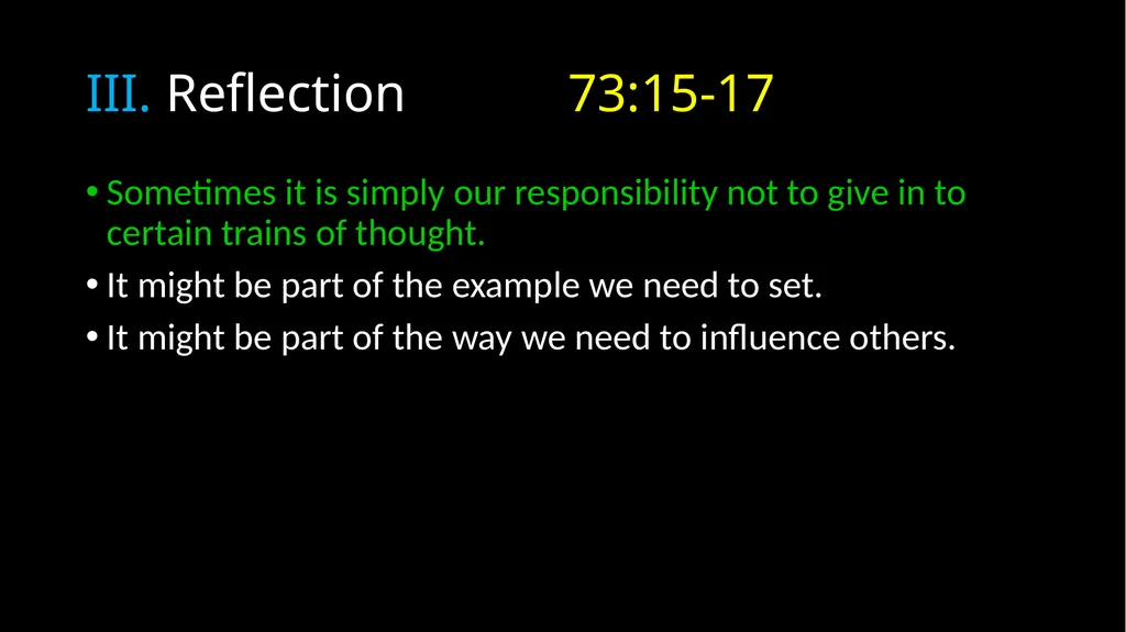 My Portion Forever Psalm 73 My Portion Forever - slide 17 of 48