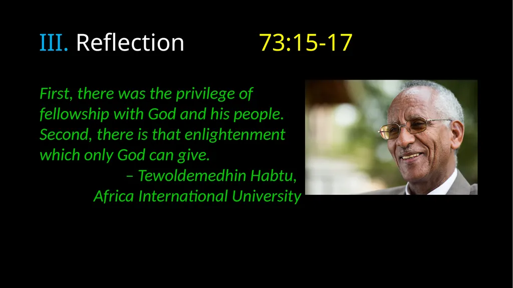 My Portion Forever Psalm 73 My Portion Forever - slide 20 of 48