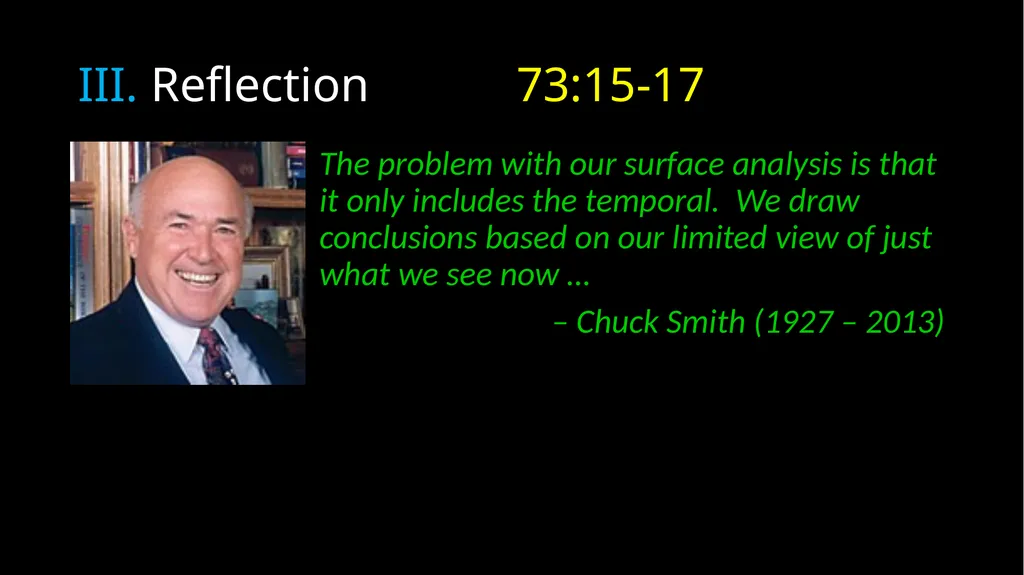 My Portion Forever Psalm 73 My Portion Forever - slide 21 of 48