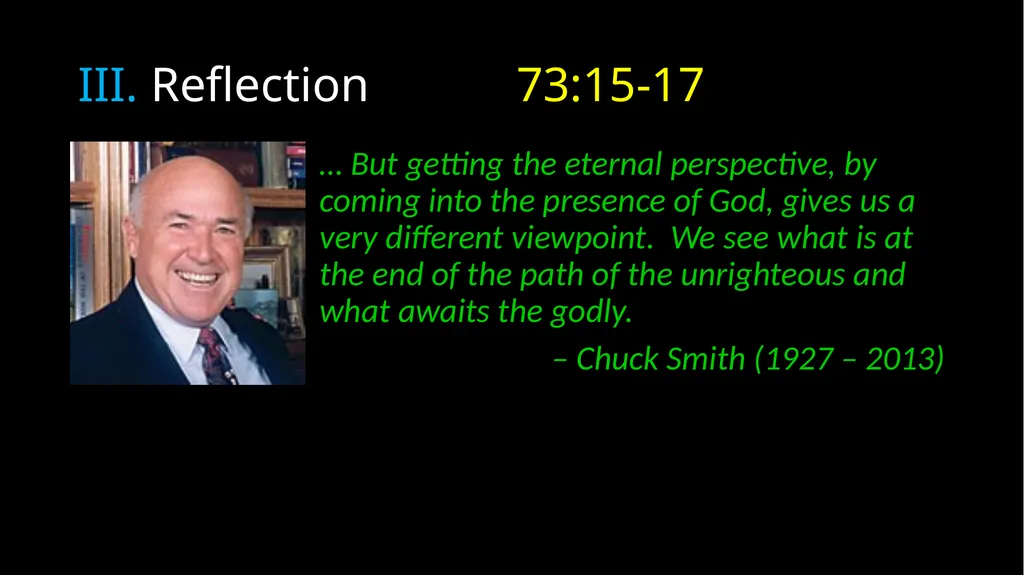 My Portion Forever Psalm 73 My Portion Forever - slide 22 of 48
