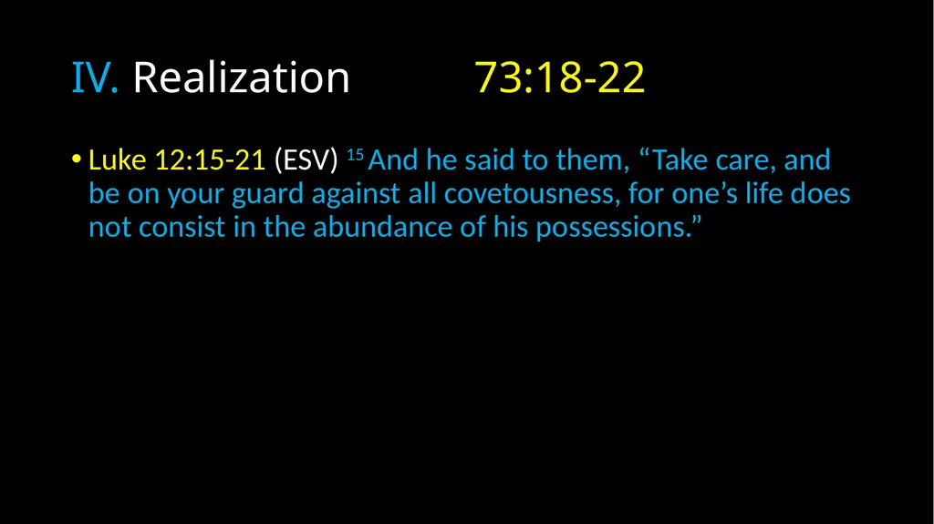 My Portion Forever Psalm 73 My Portion Forever - slide 27 of 48