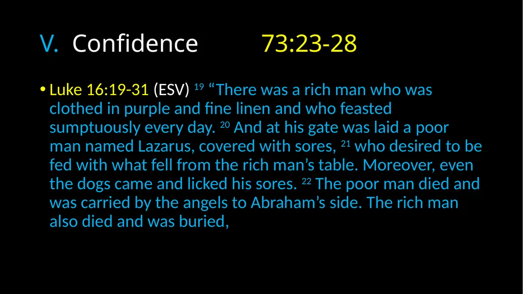 My Portion Forever Psalm 73 My Portion Forever - slide 34 of 48