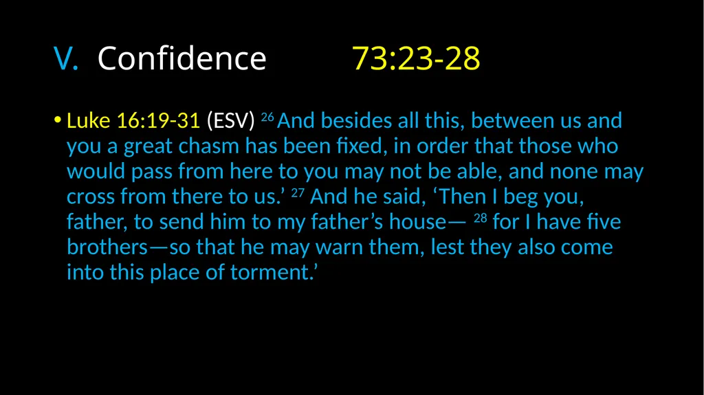 My Portion Forever Psalm 73 My Portion Forever - slide 36 of 48