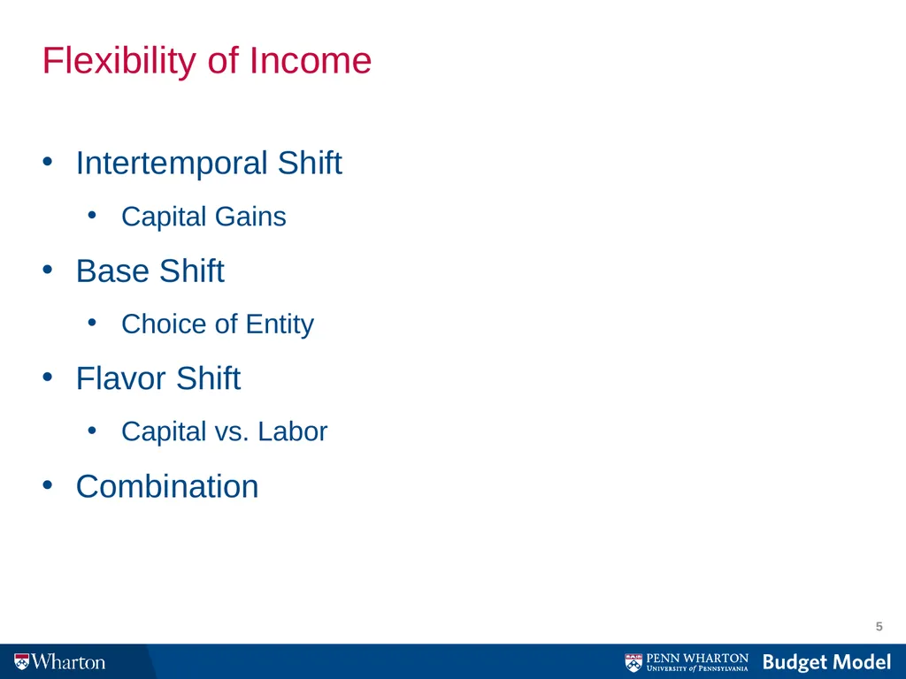 The Revenue Consequences of Tax Avoidance and - slide 5 of 16