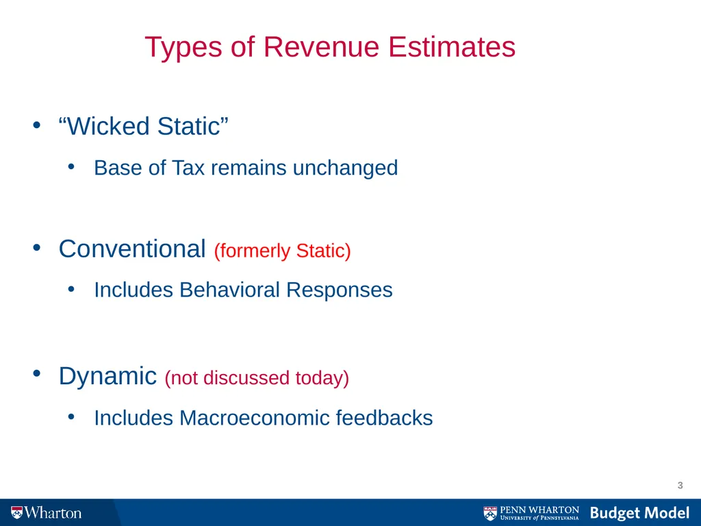The Revenue Consequences of Tax Avoidance and - slide 3 of 16