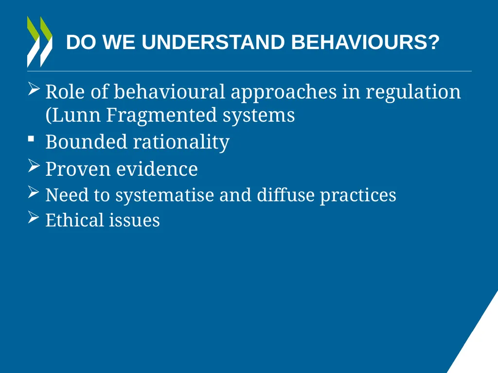 IMPROVING POLICY MAKING WHAT ARE THE OPTIONS FOR - slide 18 of 20