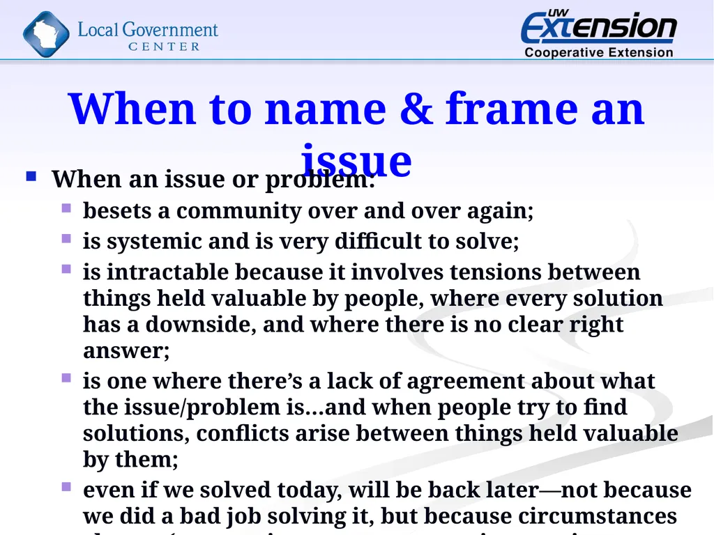 Techniques in Civic Engagement Presented by Bill - slide 20 of 25