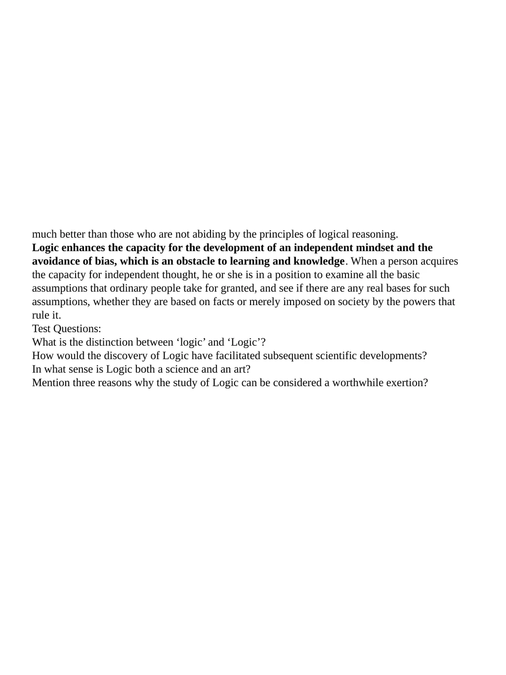 WEEK 1 General Introduction: What is Logic? Logic - slide 3 of 3